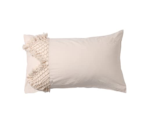 2-Pack Tufted Tassel Pillow Shams, 50% Price Drop, 3.XX 🛏️