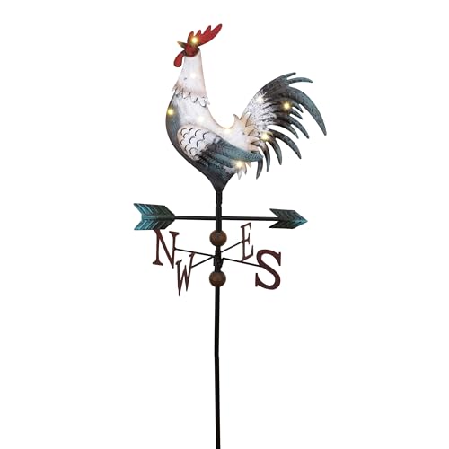 Solar Rooster Garden Stake, Price Drop, 17.XX 🐓