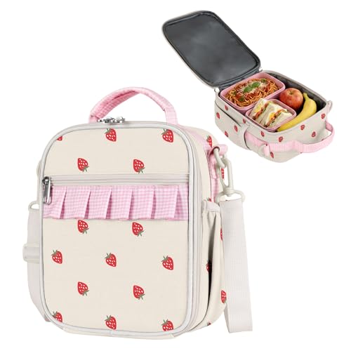 Strawberry Insulated Lunch Bag, 43% Price Drop, 11.XX 🍓