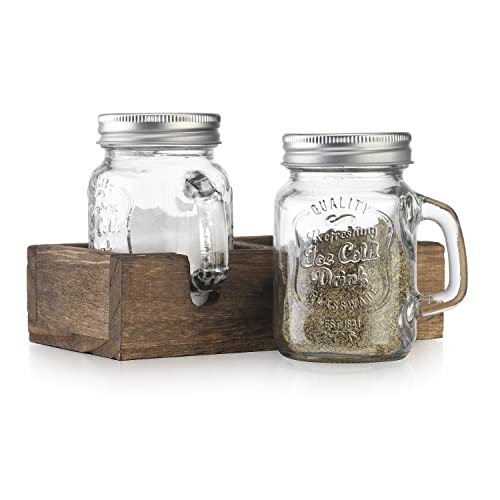 Mason Jar Salt and Pepper Shakers, 15.XX 🧂
