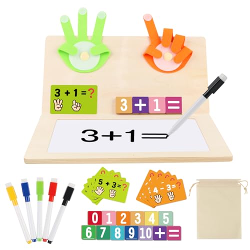 Wooden Montessori Number Blocks Toys, 50% Off Code, 4.XX 🔢