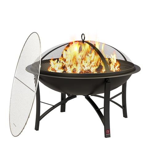 Wood Burning Fire Pit with BBQ Grill, Price Drop, 69.XX 🔥