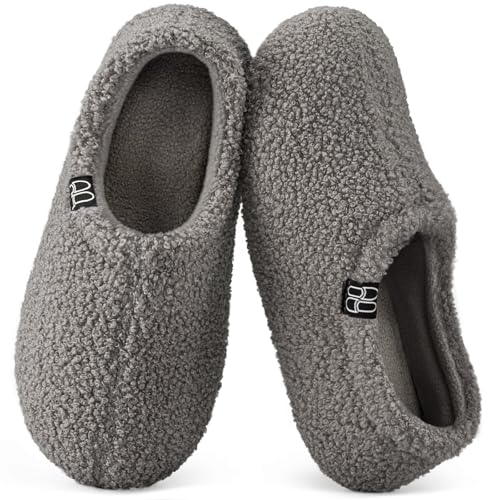 HomeTop Women’s Fuzzy Memory Foam Slippers, 55% Price Drop, 9.XX 🥿