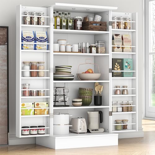 47-Inch White Pantry Storage Cabinet, 98.XX 🗄️