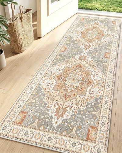 2×6 Beige Boho Washable Runner Rug, 50% Off Code, 9.XX 🌼