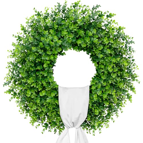 28-Inch Boxwood Front Door Wreath, Price Drop, 35.XX 🌿