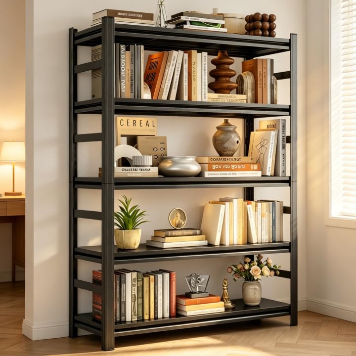 5-Tier Metal Bookshelf, 45% Price Drop, 59.XX 📚